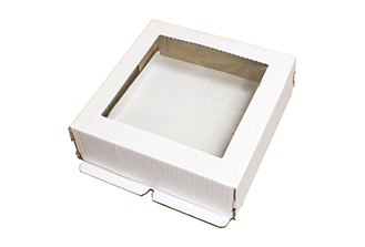 Коробка для заказных тортов 23*23*7 (см)