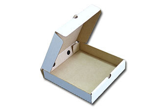 Коробка для пиццы 25*25*5 (см) (белая)